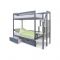 Детская двухъярусная кровать Бельмарко Svogen графит