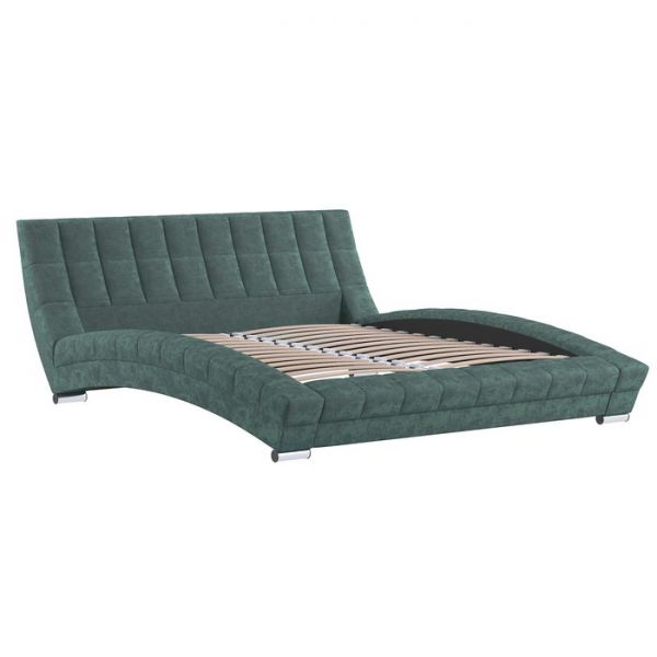 Кровать Оливия, 1600х2000, ортопедическое основание, Дарлинг минт/Ментоловый