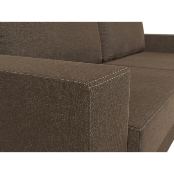 Прямой диван «Исланд», рогожка, цвет бежевый