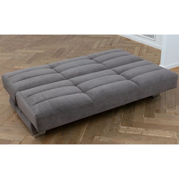 Прямой диван «Прайм 8», механизм книжка, независимый пружинный блок, велюр, цвет бежевый