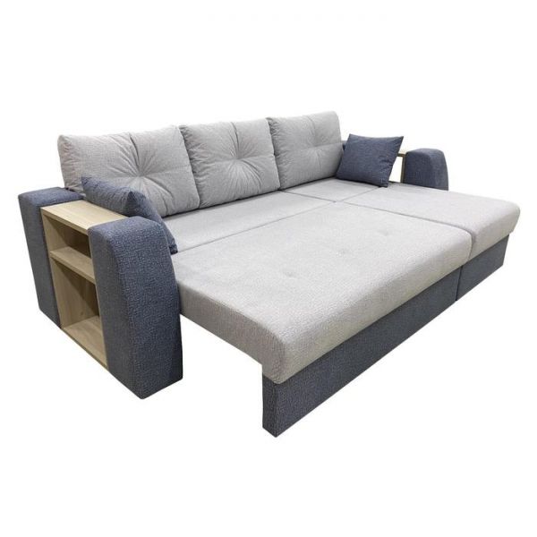 Диван-трансформер «Оптимус», цвет эмилия милк / эмилия дарк браун