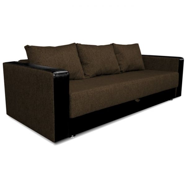 Диван «ЛИДЕР», обивка Melange/SUNNY BLACK