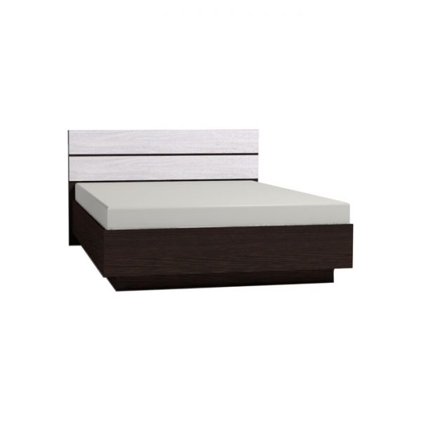 Кровать Люкс «Монако 308» 1400 ? 2000 мм, цвет венге / ясень анкор светлый