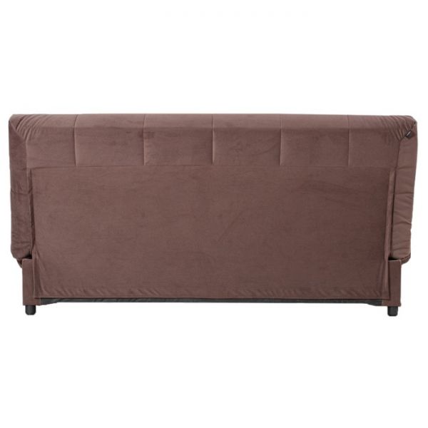 Прямой диван «Осло», механизм книжка, велюр, цвет серый