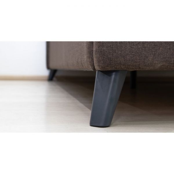 Кровать Фаина, 1800х2000, ортопедическое осн+ПМ, Труссарди/ Коричневый Ролан