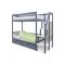Детская двухъярусная кровать Бельмарко Svogen графит