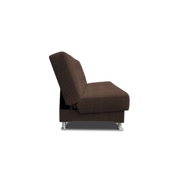 Диван «Идальго», без подушек, механизм книжка, рогожка, цвет savana hazel