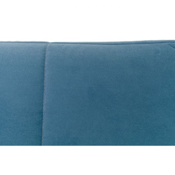 Прямой диван «Осло», механизм книжка, велюр, цвет серый