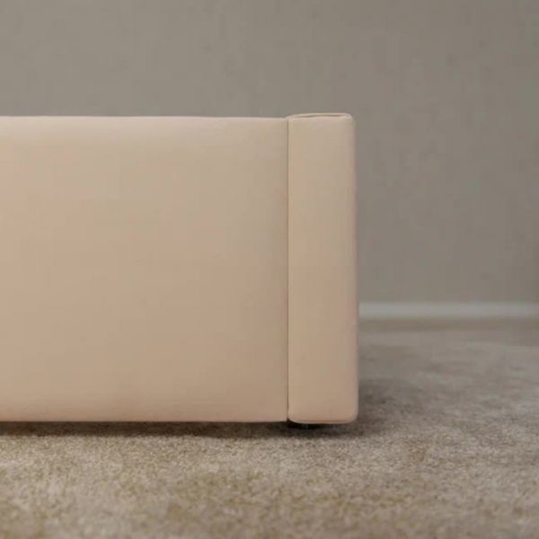 Кровать «Атриум» с ПМ, 1400 ? 2000 мм, 1 ящик, велюр, цвет velutto 04