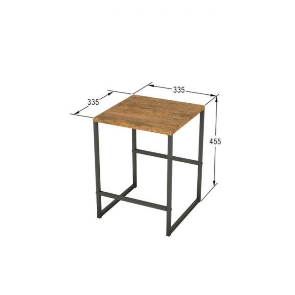 Табурет «Рокс», 335 ? 335 ? 455 мм, цвет дуб американский