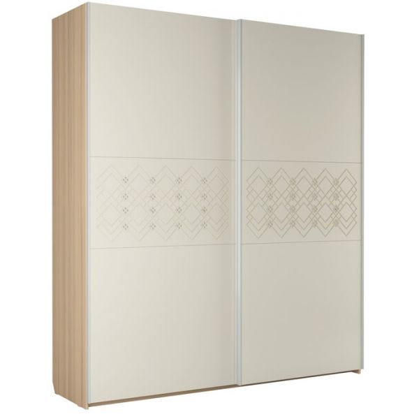 Шкаф-купе «Капелла 26», 2000 ? 600 ? 2300 мм, цвет туя светлая