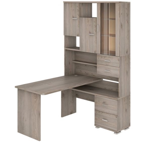 Стол компьютерный «СР 620/140», 1300 ? 1400 ? 2160 мм, левый, цвет нельсон