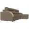 Угловой диван «Дарси», механизм еврокнижка, рогожка, цвет корфу 02