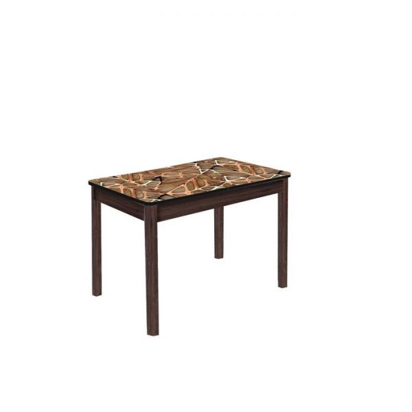 Стол раздвижной «Триумф», 870(1170) ? 600 ? 750 мм, опоры хром, цвет венге / 236743954