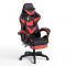 Кресло игровое SL™ DRAGON YS-900 черно-красное, с подставкой для ног