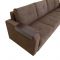 Диван-трансформер «Леон 1», механизм еврокнижка, ППУ, цвет коричневый