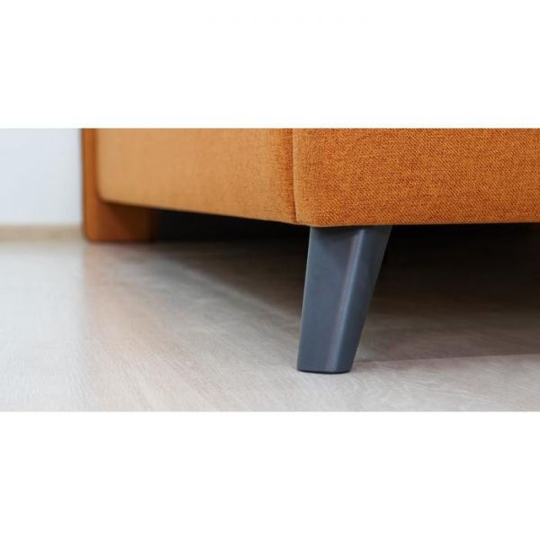 Кровать Миа 1600*2000, ортопед+ПМ, Тыквенный