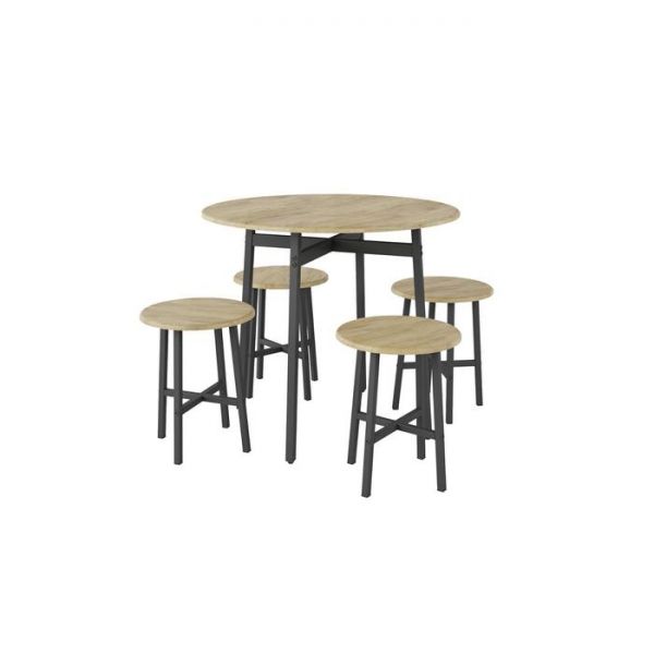 Стол обеденный «Медисон», 800 ? 800 ? 720 мм, цвет дуб американский