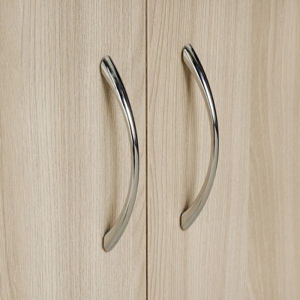 Шкаф для документов средний с нижними дверями 800х420х1165 Ясень шимо светлый/темный