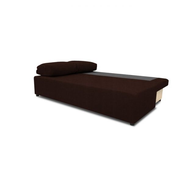 Диван «Алиса 2», еврокнижка, бельевой ящик, ткань велюр, цвет vital java