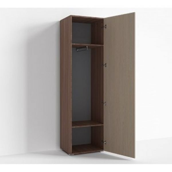 Шкаф Г-ШС-1-3, 500х400х1820 мм, ясень шимо темн, ясень шимо светлый