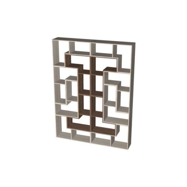 Стеллаж 4, 1800 ? 300 ? 2400 мм, цвет белый