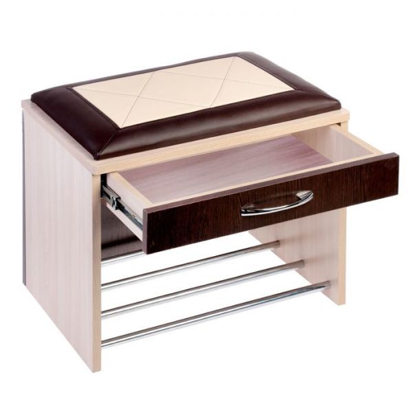 Тумба мини Ольга 5.1 Ясень шимо светлый/венге