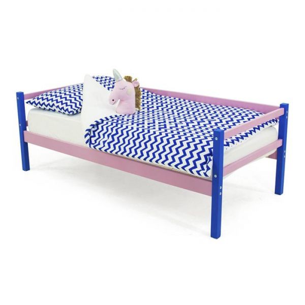 Детская кровать-тахта Svogen синий-лаванда