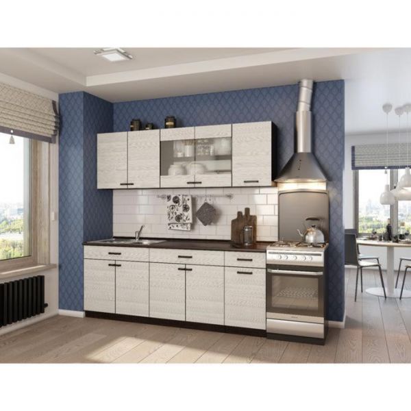 Шкаф напольный Н400-1Я Мальва, 400х450х850, Венге/Лоредо