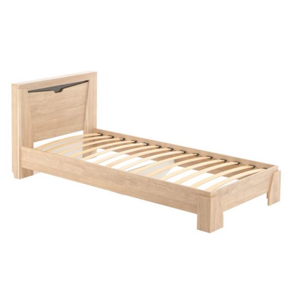 Кровать  Версаль-5 с латами 900х2000 Дуб баррик