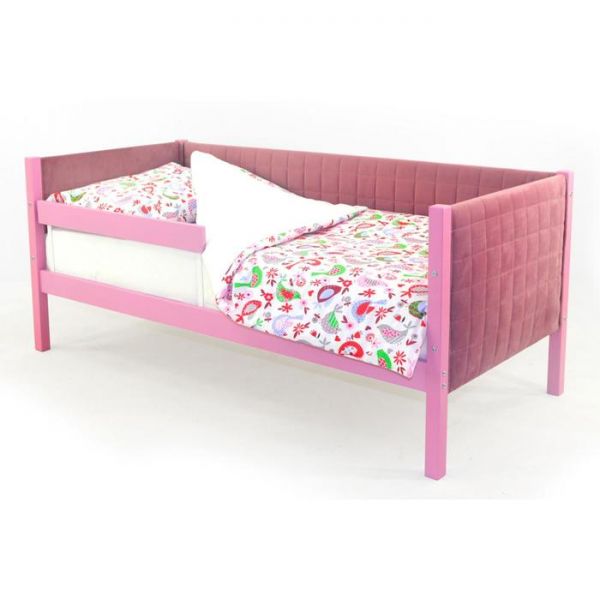 Детская кровать-тахта мягкая Svogen лаванда