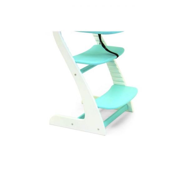 Детский растущий регулируемый стул "Усура белый-мятный"