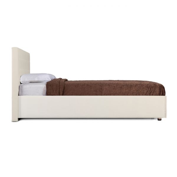 Кровать «Космопорт» с ПМ, 140х200 см, ортопедическое основание, цвет бежевый