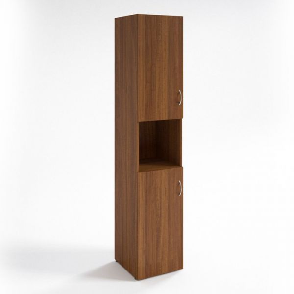 Шкаф для документов НШ-12, 383 ? 380 ? 1890 мм, белый шагр