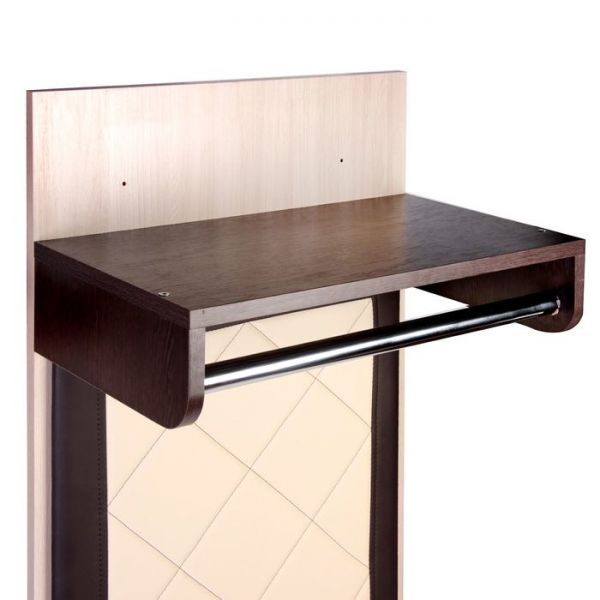 Вешалка настенная Ольга 6.1  Ясень шимо светлый /венге