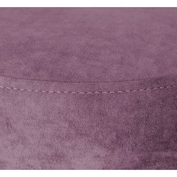 Банкетка Sheffilton SHT-B6 360х360х450 микровелюр пыльная роза/металл золото