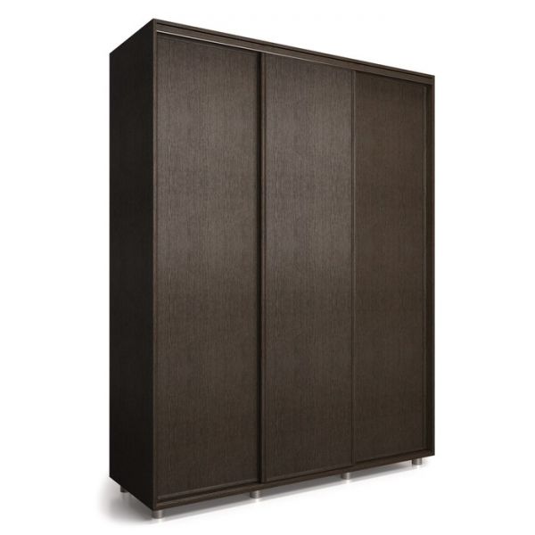 Шкаф-купе Удачный 2370600х2300 Венге Темный