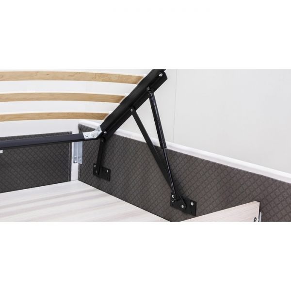 Кровать Синди, 1800х2000, ортопедическое осн+ПМ, Марика/Белый