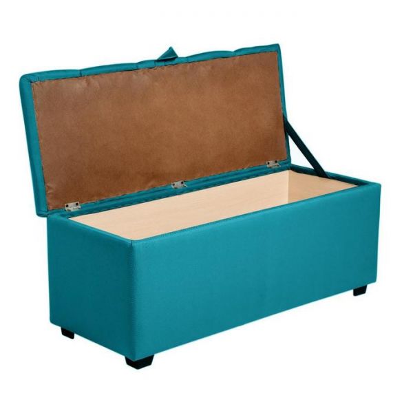 Пуф Осло 1000х400х410 Рогожка AZURE