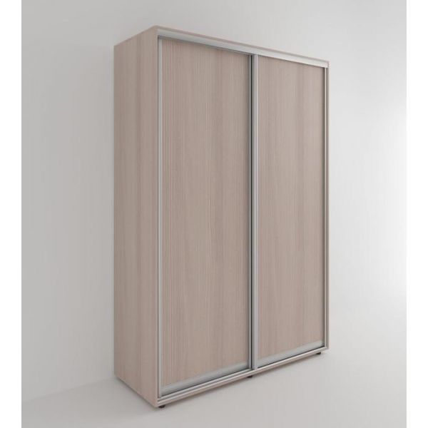 Шкаф-купе «Акцент-Сим Д», 1200 ? 600 ? 2310 мм, ЛДСП, цвет ясень шимо светлый