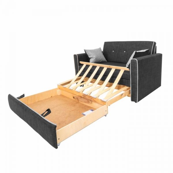 Диван прямой «Марк», механизм выкатной, цвет макро 157 / макро 281