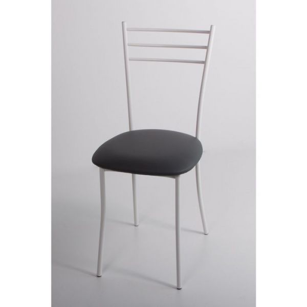 Стул на металлокаркасе Хлоя СТ белый/белый