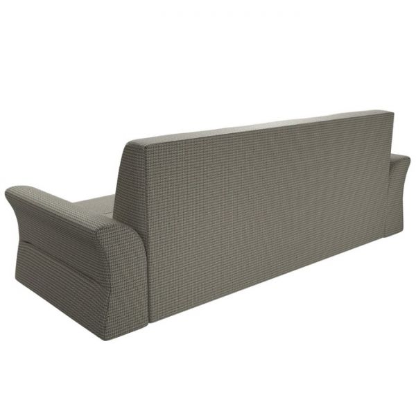 Прямой диван «Клайд», механизм дельфин, рогожка, цвет бежевый