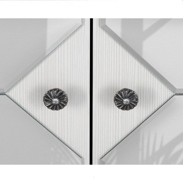 Шкаф четырёхстворчатый «Азалия 24», цвет бодега белая