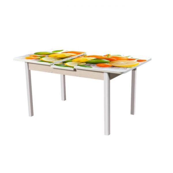 Стол "Люкс" раздвижной, 1200(1520)х800 мм, стекло, автоматический подъем, 245224078