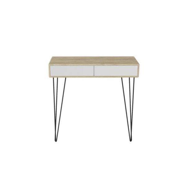 Стол-консоль «Телфорд», 900 ? 350 ? 875 мм, цвет дуб американский / графит