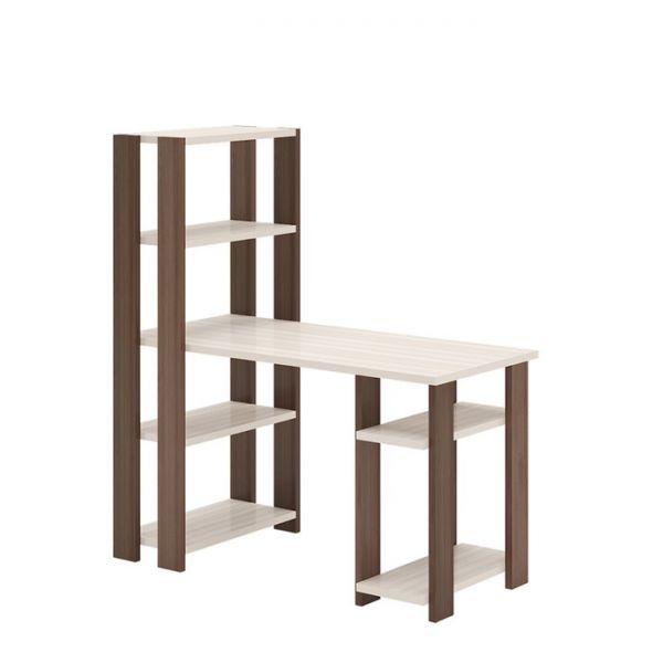 Компьютерный стол, 1300 ? 650 ? 1450 мм, цвет белый