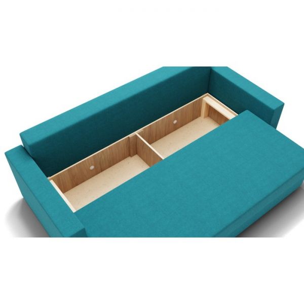 Диван прямой «Олимп 1», еврокнижка, пружинный блок, велюр, цвет альба 044 / альба 071