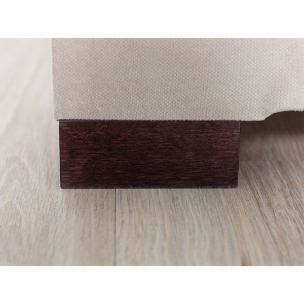 Прямой диван «Осло», механизм книжка, велюр, цвет бежевый