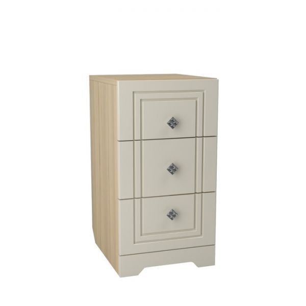 Тумба «Капелла 12.2.1», 326 ? 392 ? 608 мм, цвет туя светлая